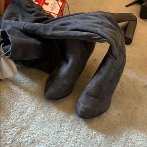 Knee High Pump Boots